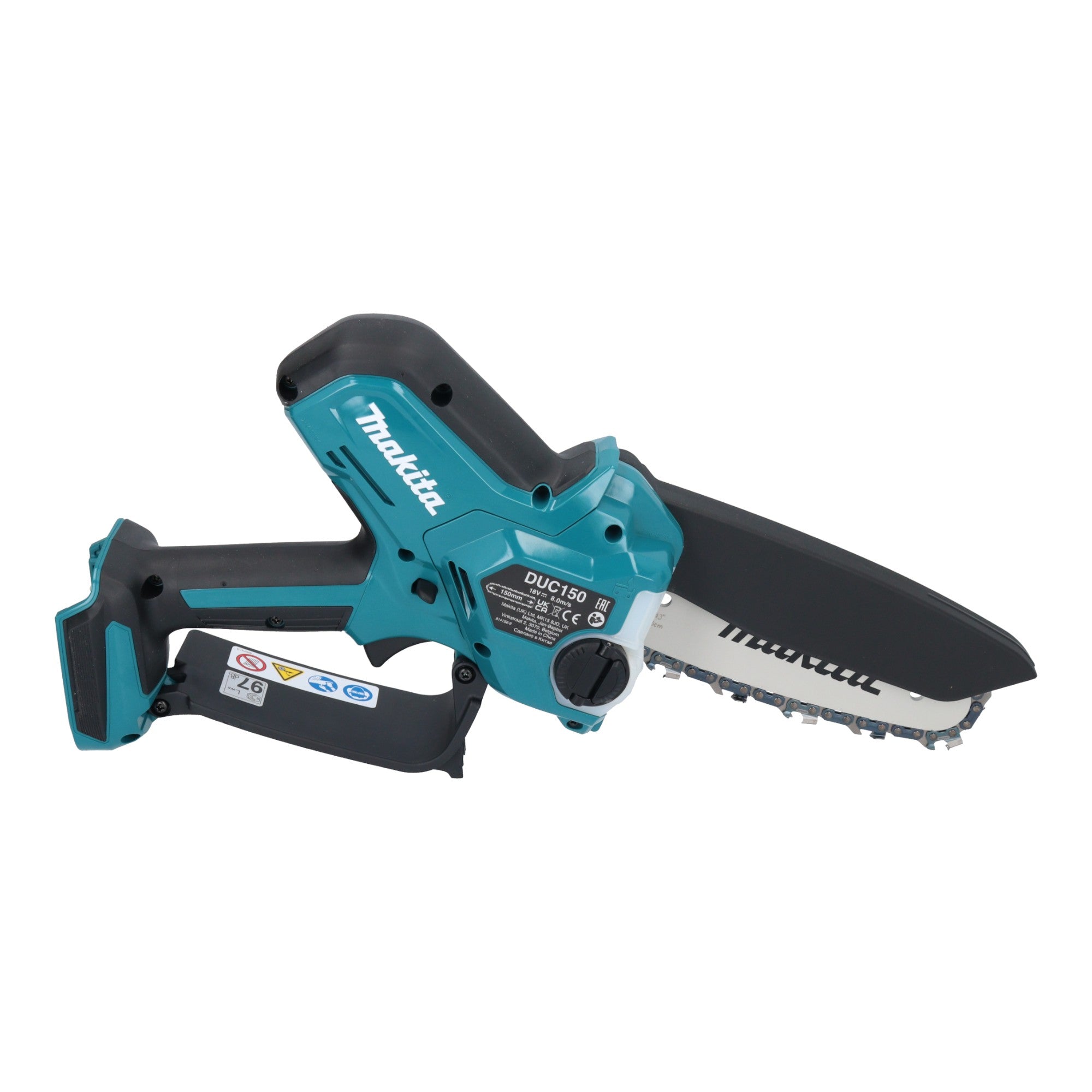 Makita DUC 150 ZJ Akku Kettensaege 18 V 15 cm Brushless Makpac ohne Akku ohne Ladegeraet 4 - toolbrothers