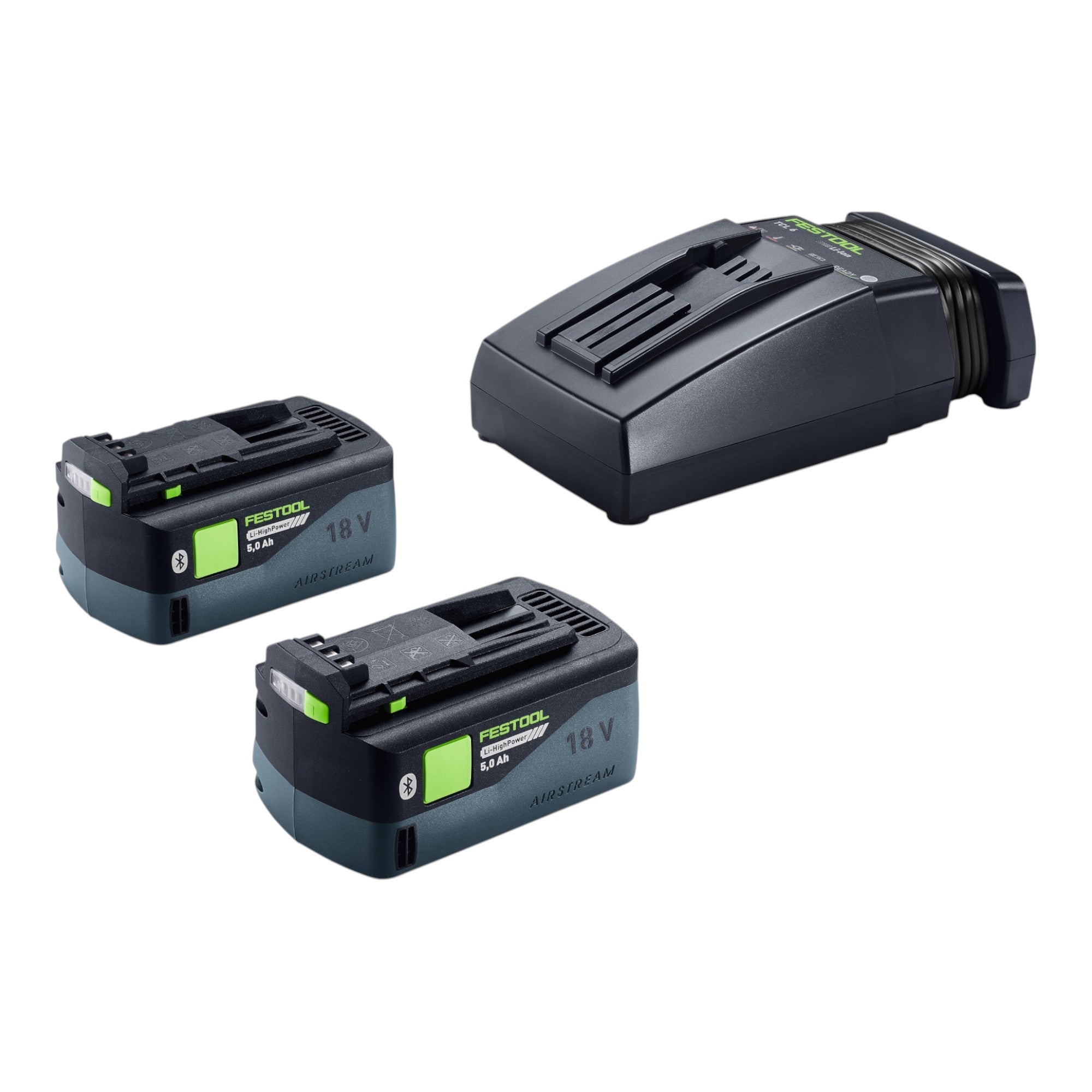Festool 18V 2xHP5 0 TCL6 Energie Set 18 V 2x HighPower Akku 5 0 Ah TCL 6 Ladegeraet 578736  0 - toolbrothers