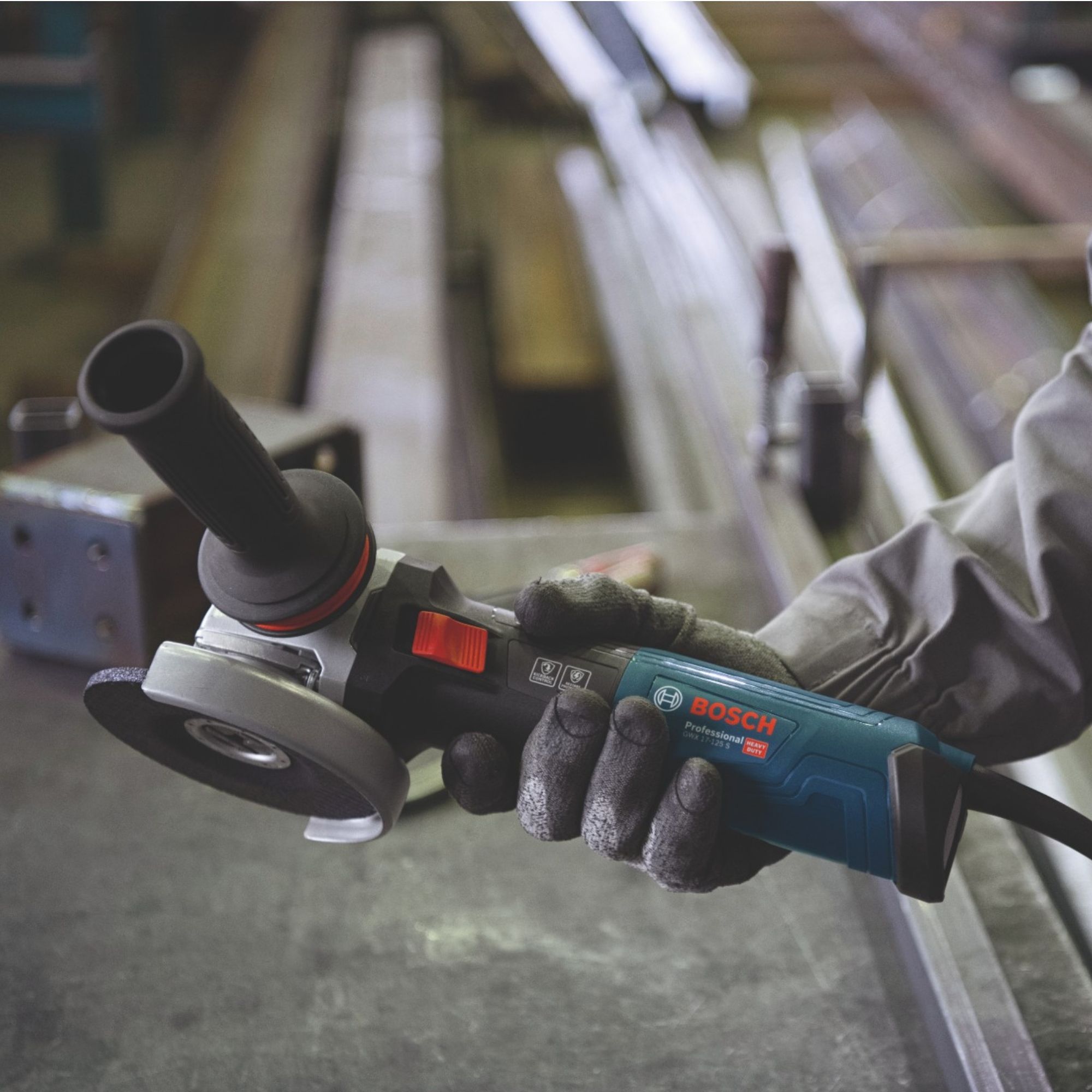 Bosch GWS 14 125 S Professional Winkelschleifer 1400 W 125 mm 06017D0101 Koffer 2 - toolbrothers