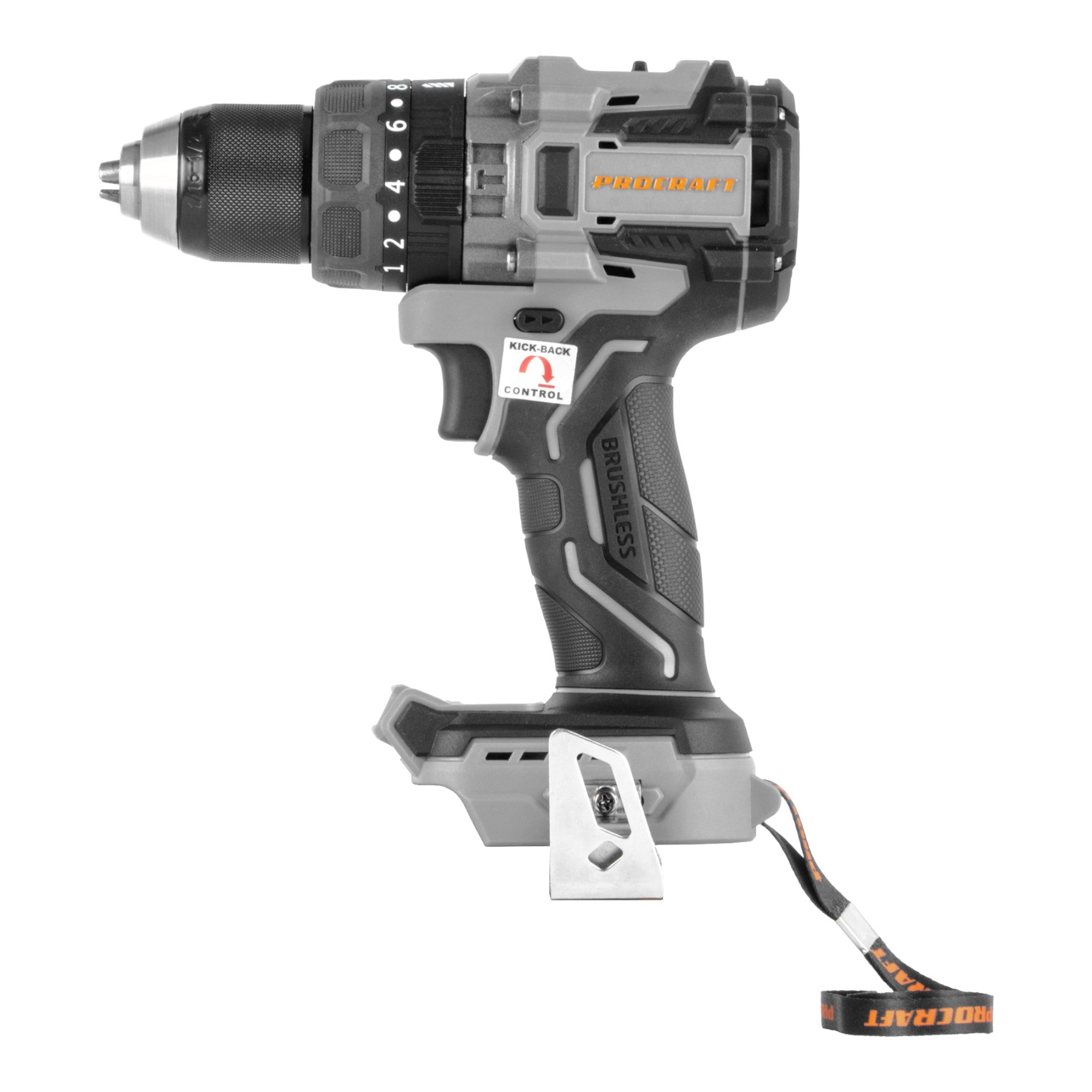 Procraft Industrial CD20B BB Akku Schlagbohrschrauber 20 V 150 Nm Brushless 1x Akku 2 0 Ah Ladegeraet 1 - toolbrothers