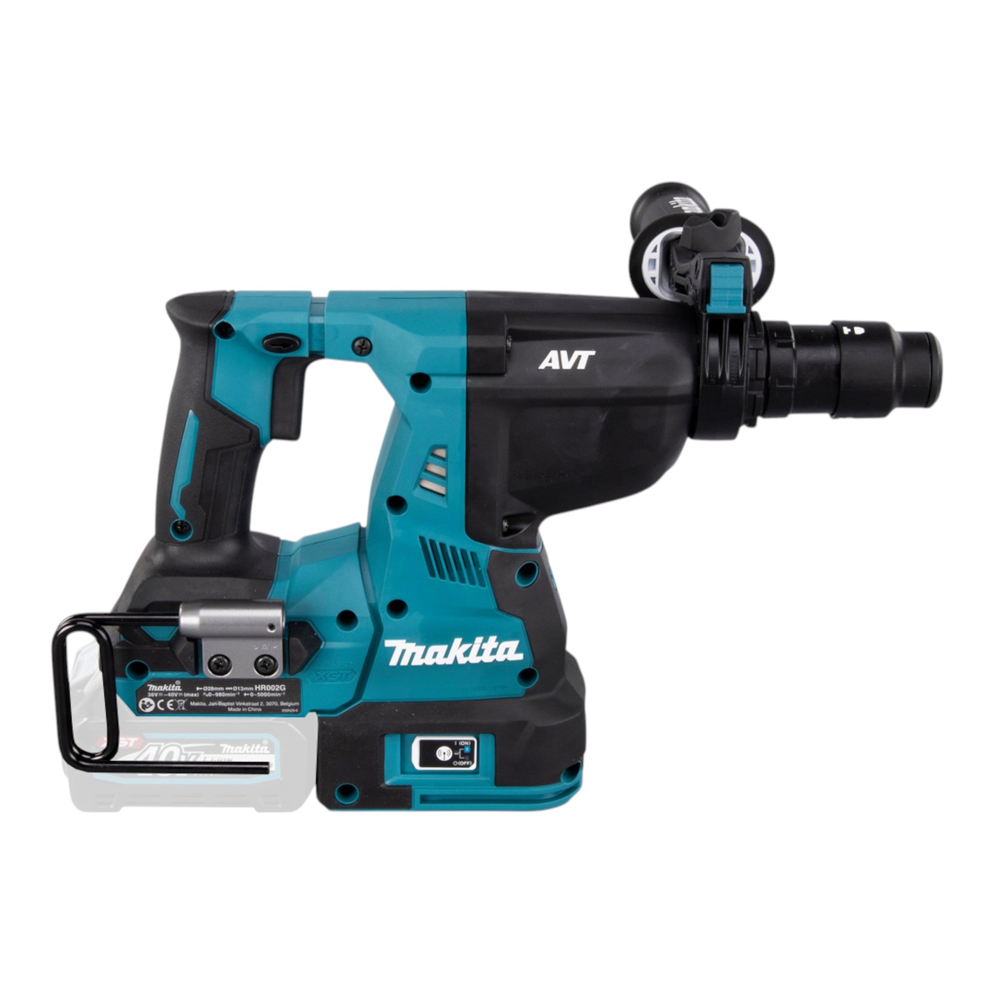 Makita HR 002 GU101 Akku Bohrhammer 40 V max 2 9 J SDS plus Brushless 1x Akku 4 0 Ah Ladegeraet 4 - toolbrothers
