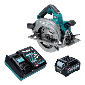 Makita HS 003 GD101 Akku Handkreissäge 40 V max. 190 mm Brushless + 1x Akku 2,5 Ah + Ladegerät