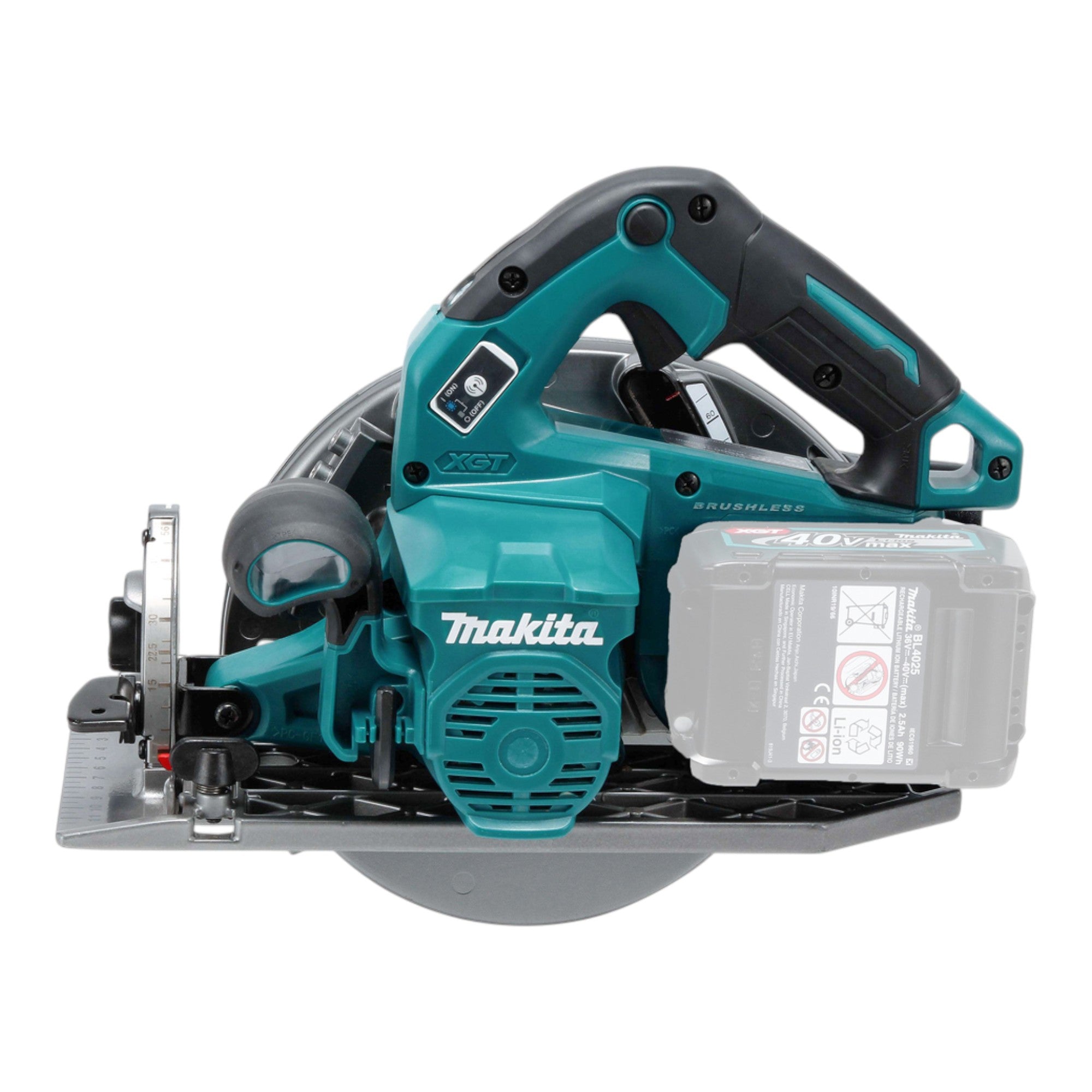Makita HS 003 GU1 Akku Handkreissaege 40 V max 190 mm Brushless 1x Akku 4 0 Ah ohne Ladegeraet 4 - toolbrothers