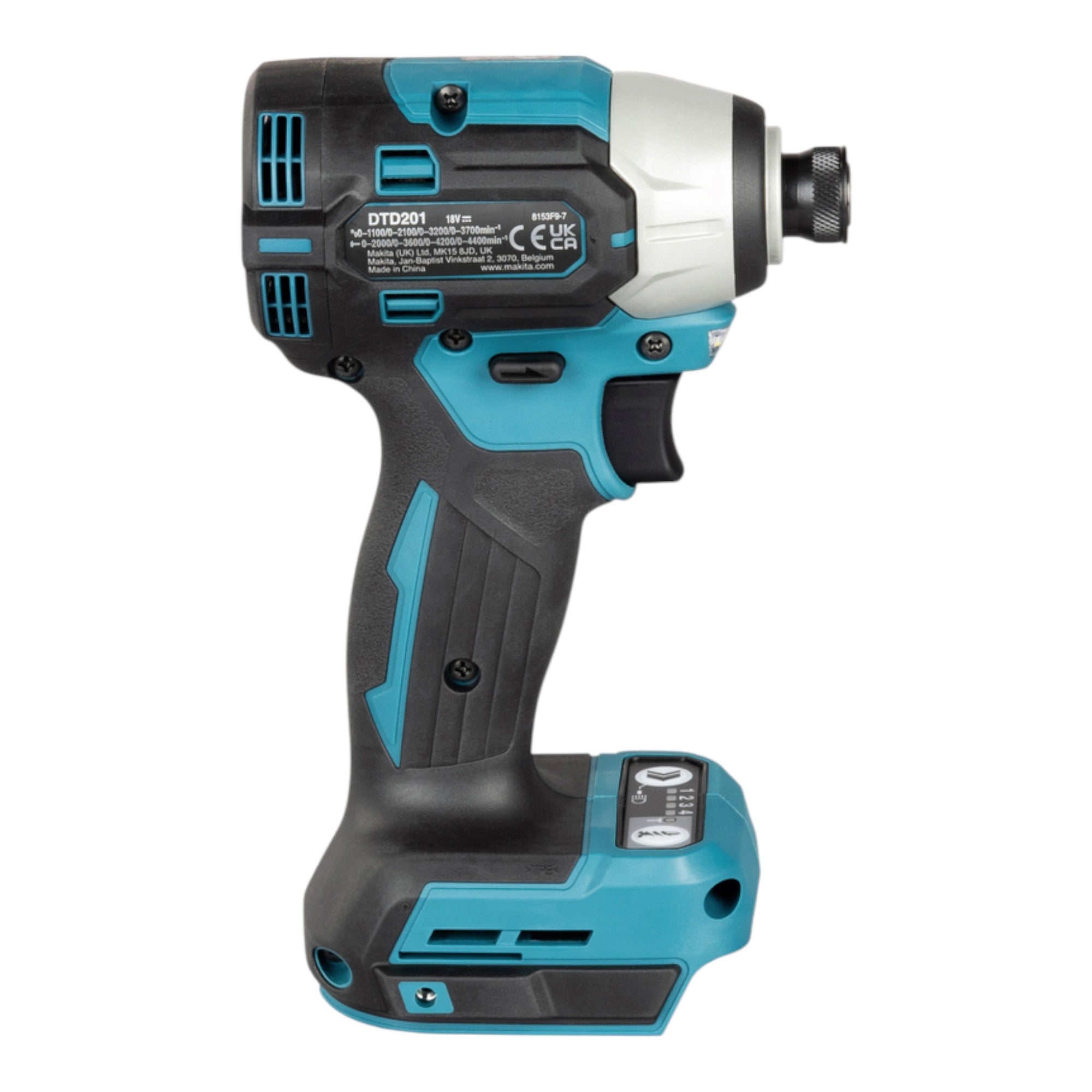 Makita DTD 201 RT Akku Schlagschrauber 18 V 210 Nm Brushless 2x Akku 5 0 Ah Ladegeraet 4 - toolbrothers