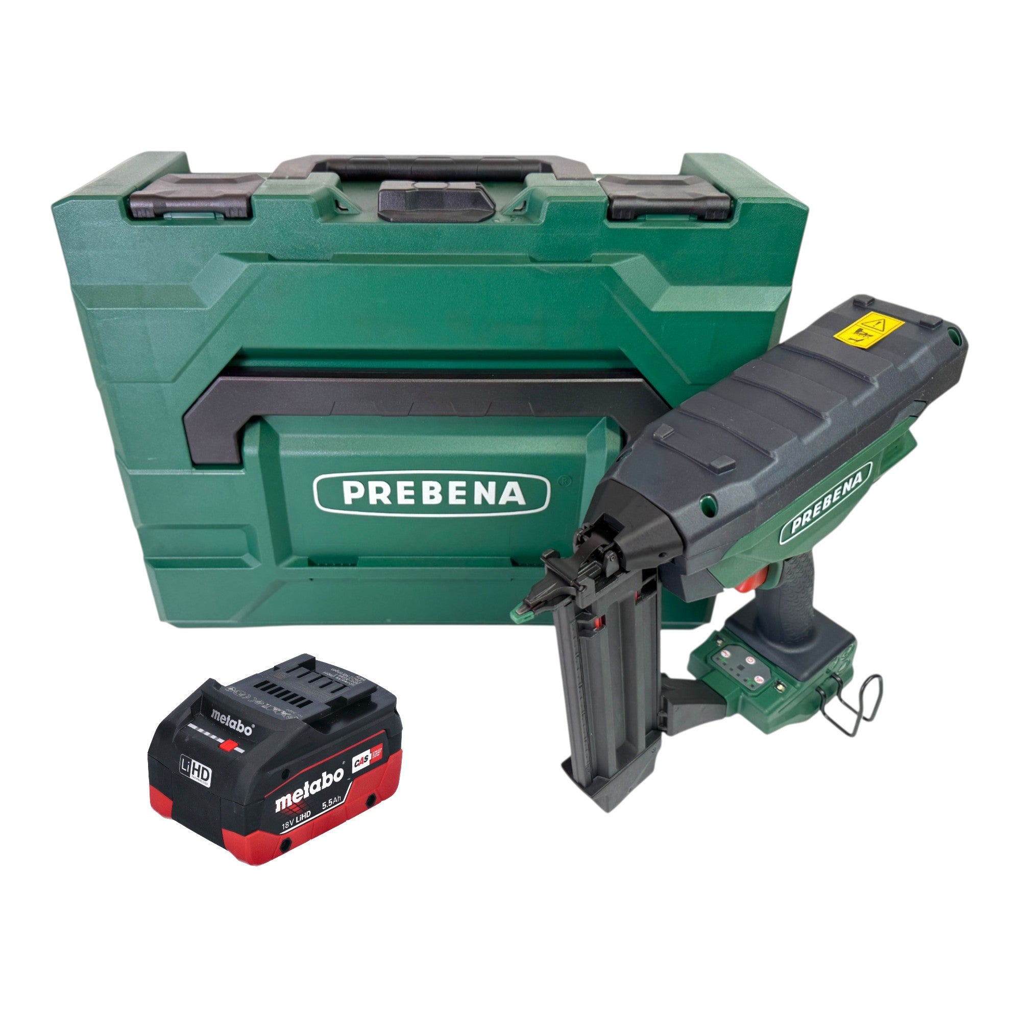 Prebena PKT 3 J55 Akku Nagler 18 V 16 55 mm CAS 1x LiHD Akku 5 5 Ah ohne Ladegeraet 0 - toolbrothers