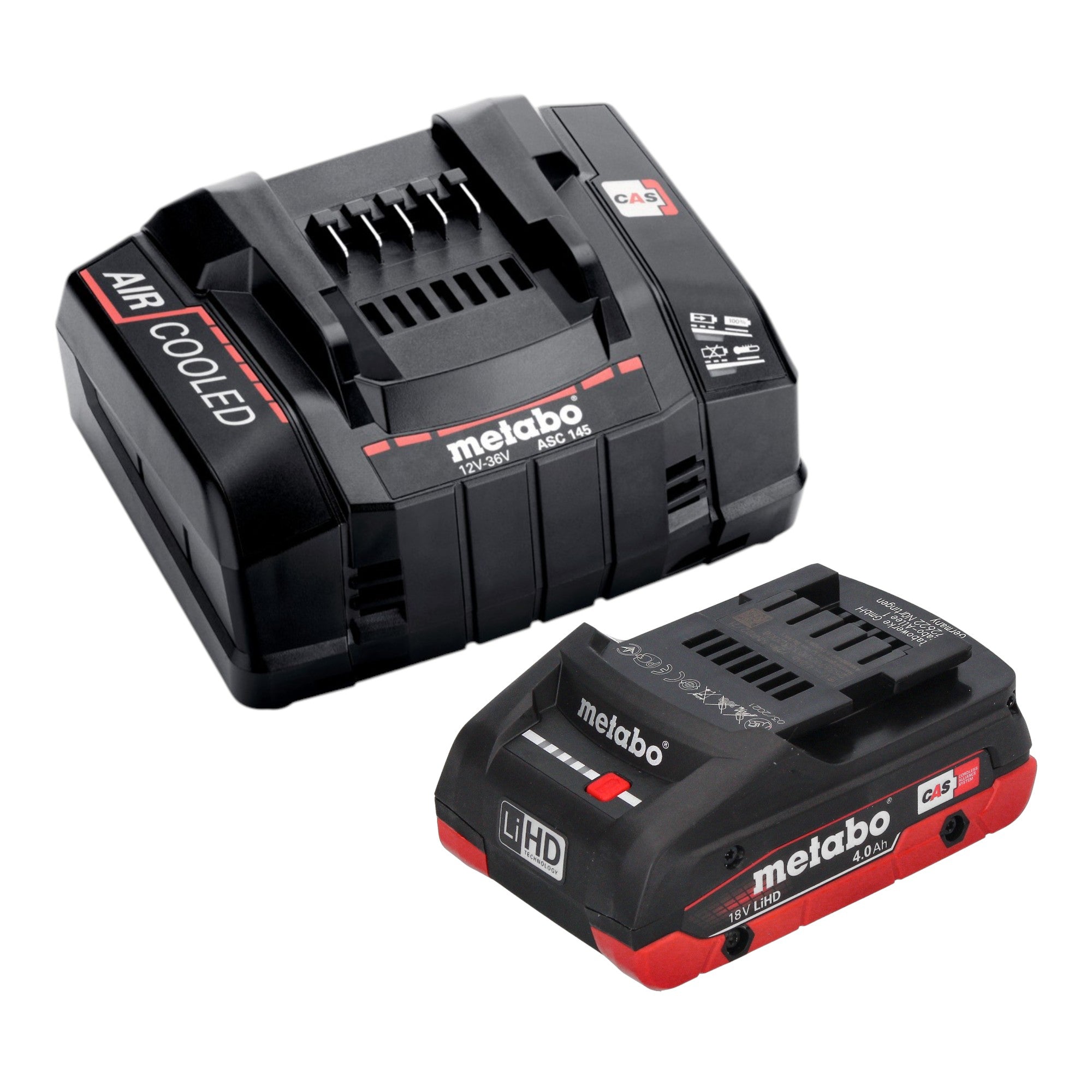 Metabo W 18 7 125 Akku Winkelschleifer 18 V 125 mm 1x LiHD Akku 4 0 Ah Ladegeraet 2 - toolbrothers