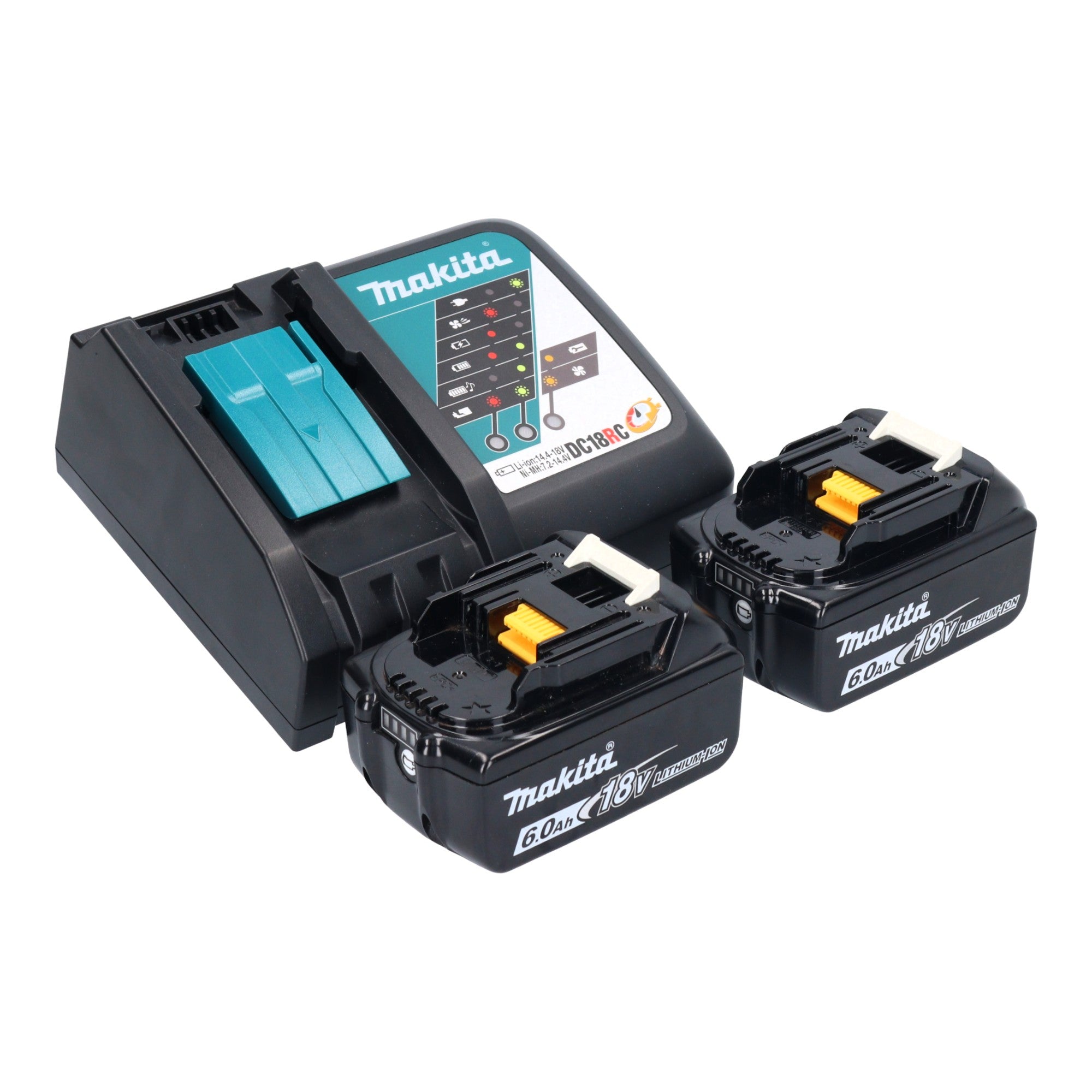 Makita DDF 487 RGK Akku Bohrschrauber 18 V 40 Nm Brushless 2x Akku 6 0 Ah Ladegeraet Koffer 4 - toolbrothers