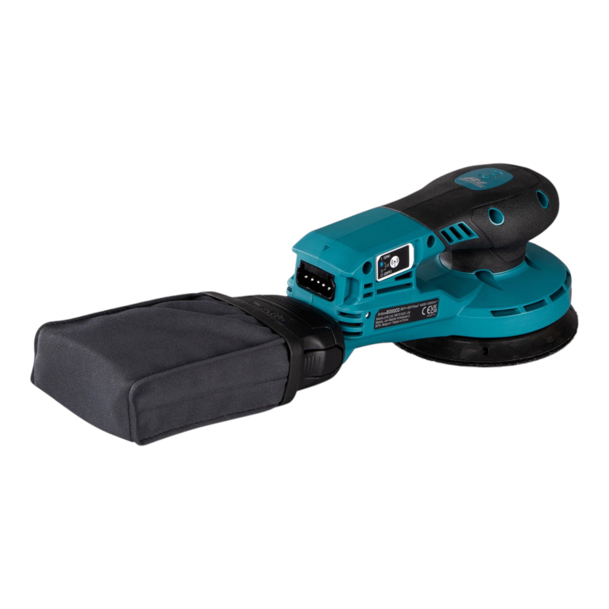 Makita BO 003 CGU1 Akku Exzenterschleifer 40 V max 125 mm 3 0 mm Hub Brushless 1x Akku 4 0 Ah ohne Ladegeraet 2 - toolbrothers