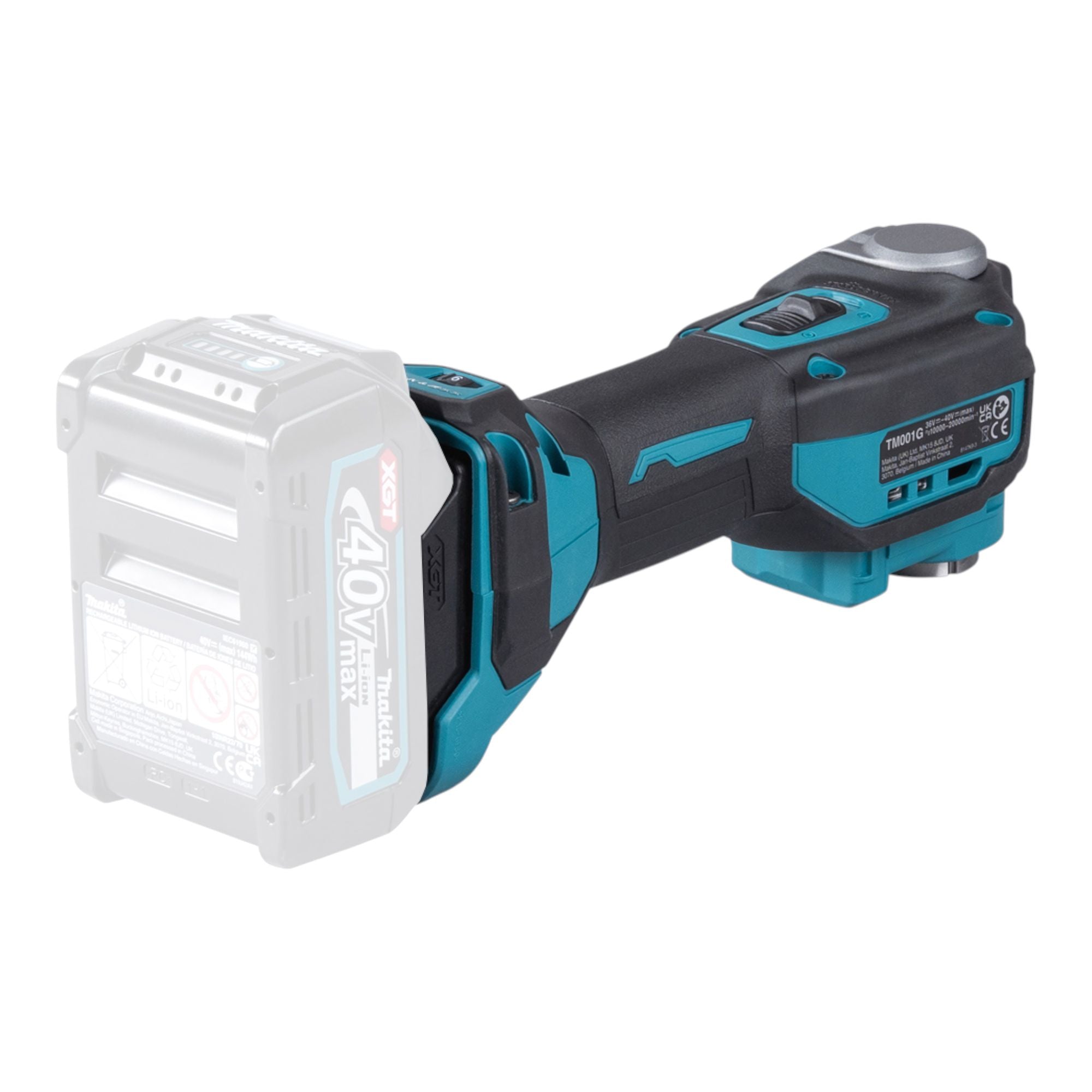 Makita TM 001 GU101 Akku Multifunktionswerkzeug 40 V max Starlock Max Brushless 1x Akku 4 0 Ah Ladegeraet 2 - toolbrothers