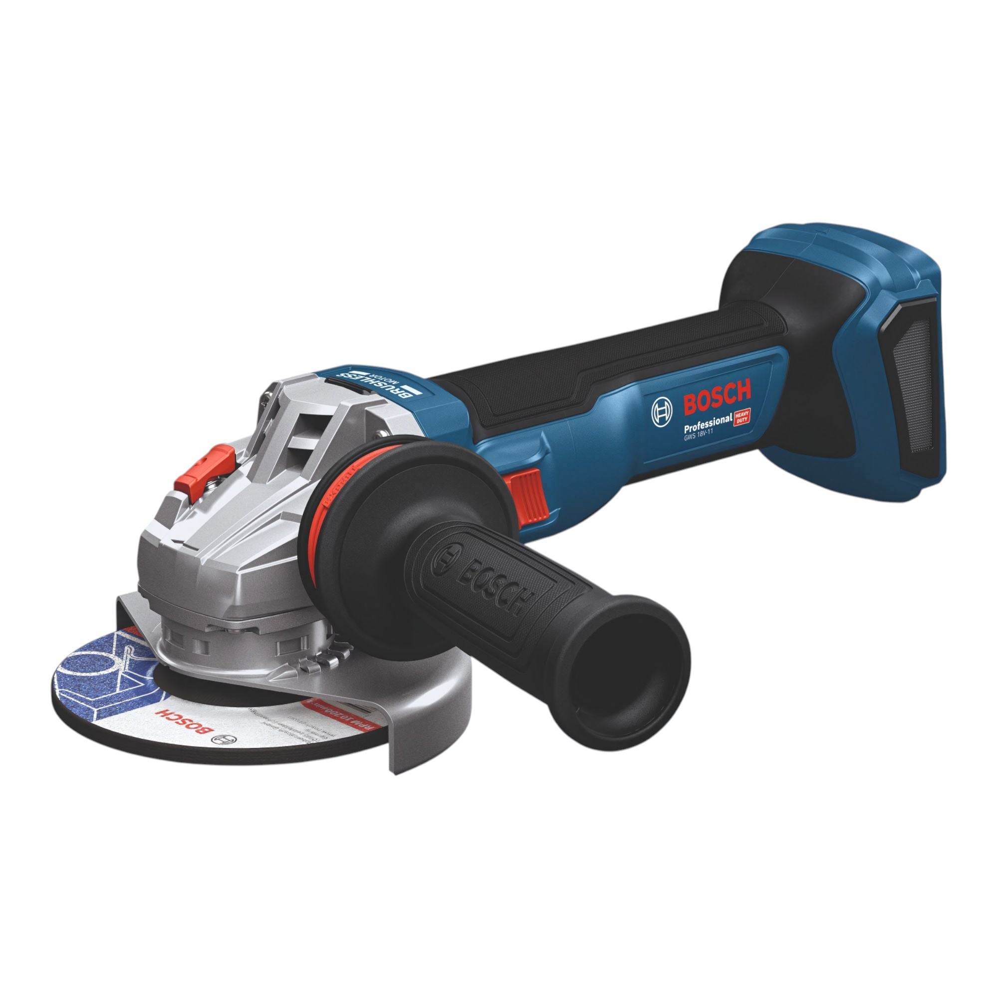 Bosch GWS 18V 11 Professional Akku Winkelschleifer 18 V 125 mm Brushless 1x ProCORE Akku 4 0 Ah Ladegeraet L Boxx 1 - toolbrothers