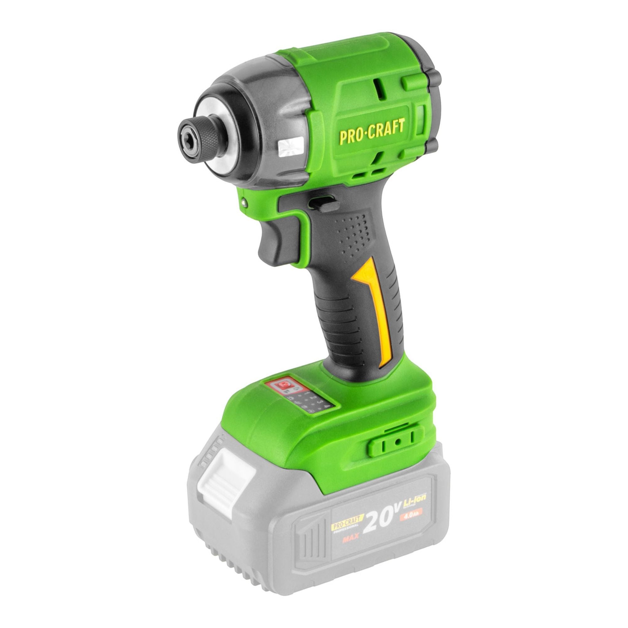 Procraft PS22bb Akku Schlagschrauber 20 V 230 Nm 1 4 Brushless 1x Akku 4 0 Ah RHINO Toolcase ohne Ladegeraet 1 - toolbrothers