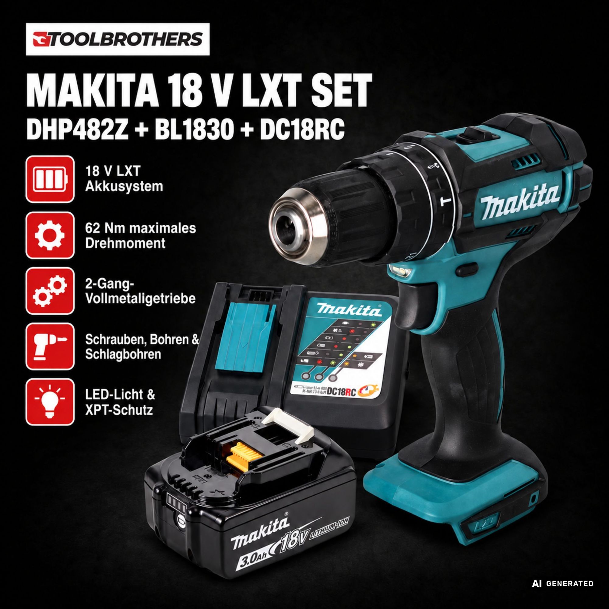 Toolbrothers Powertools Kalender 2026 Makita DHP482Z Edition Gr M 1 - toolbrothers