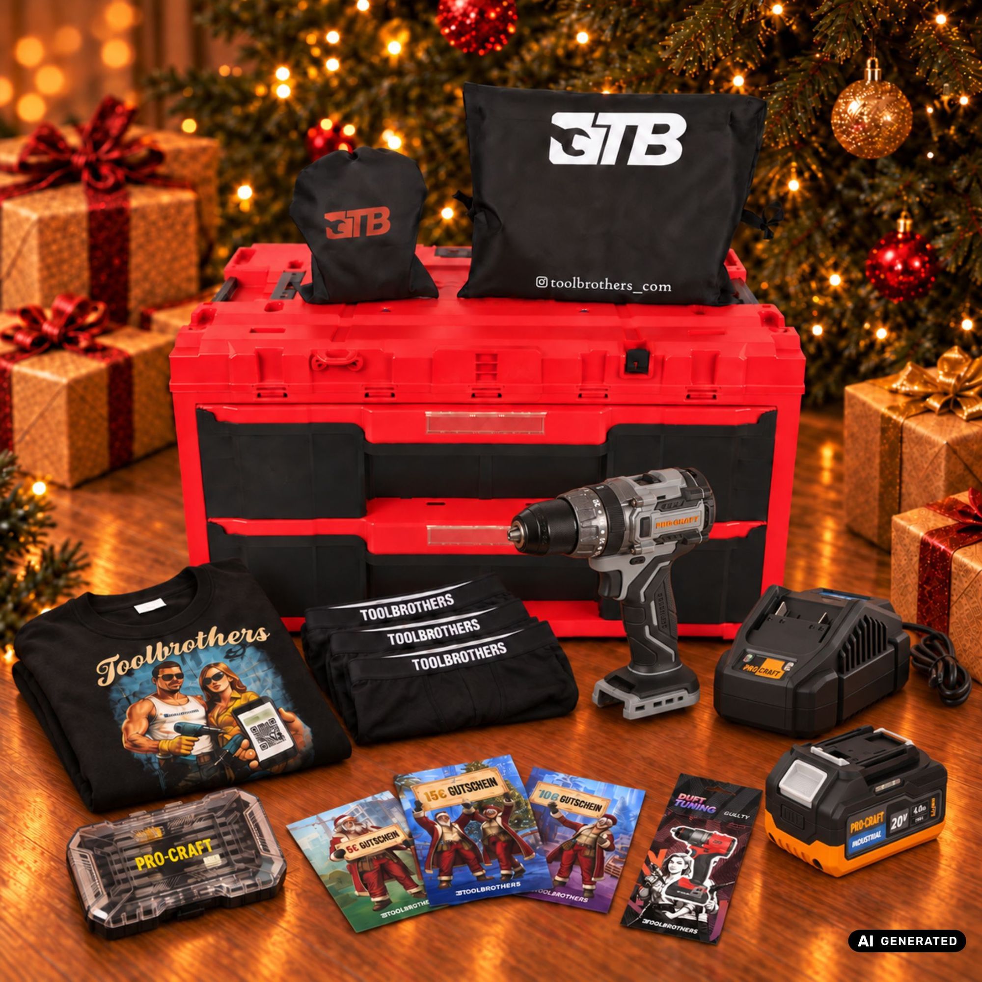 Toolbrothers Powertools Kalender 2026 Procraft Industrial CD20Abb Edition Gr XL 0 - toolbrothers