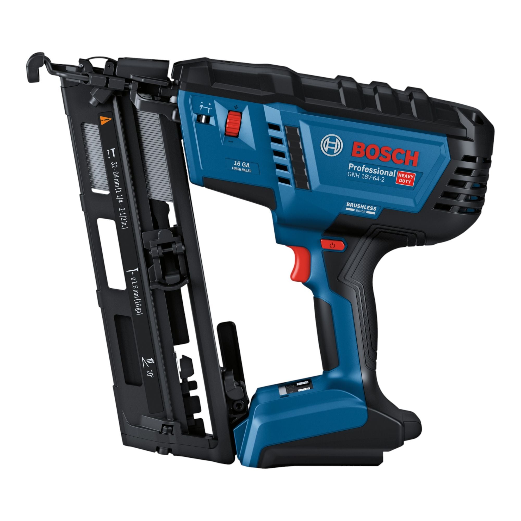 Bosch GNH 18V 64 2 Professional Akku Holznagler 18 V 1 6 x 32 64 mm Brushless 1x ProCORE Akku 4 0 Ah ohne Ladegeraet 2 - toolbrothers