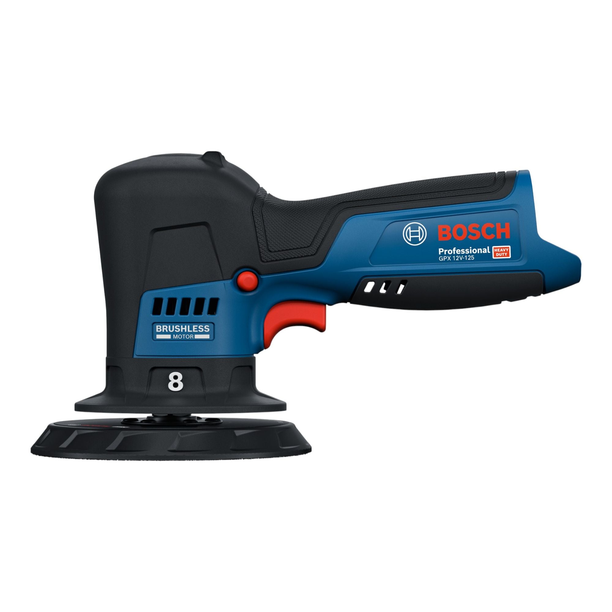 Bosch GPX 12V 125 Akku Polierer 12 V 125 mm Brushless 1x Akku 2 0 Ah ohne Ladegeraet 1 - toolbrothers