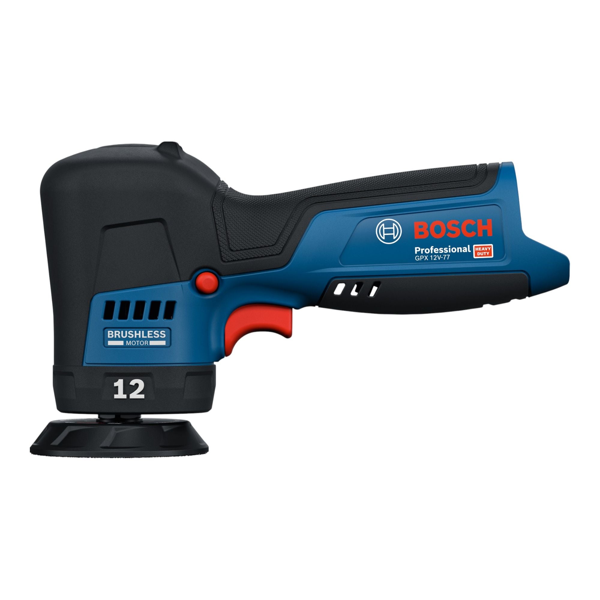 Bosch GPX 12V 77 Akku Polierer 12 V 77 mm Brushless 2x Akku 6 0 Ah Ladegeraet 1 - toolbrothers