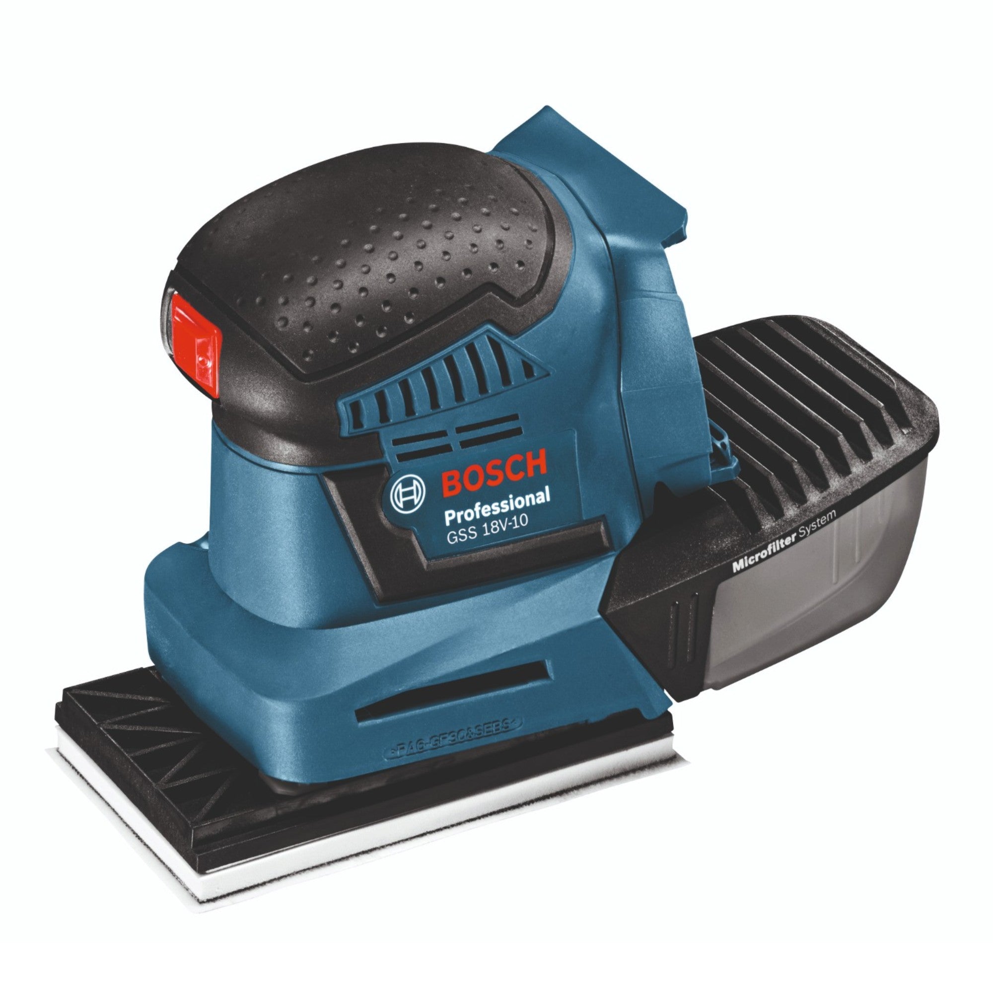 Bosch GSS 18V 10 Akku Schwingschleifer 18V 2x Akku 2 0 Ah Ladegeraet L Boxx 1 - toolbrothers