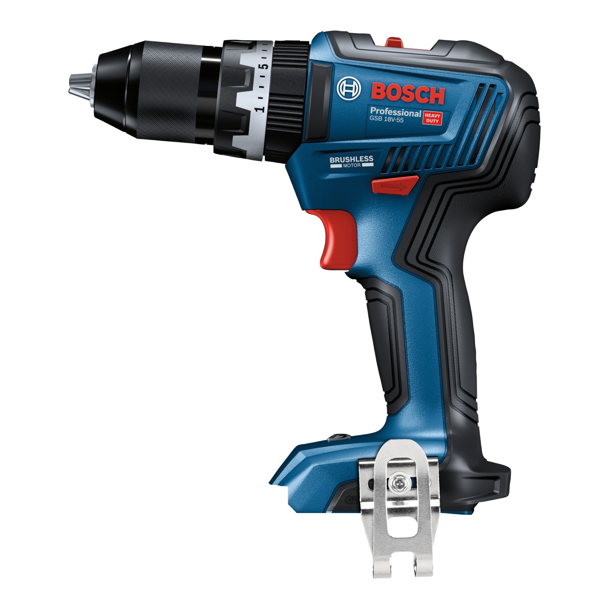 Bosch GSB 18V 55 Professional Akku Schlagbohrschrauber 18 V 55 Nm Brushless 2x Akku 2 0 Ah Ladegeraet L Case 2 - toolbrothers