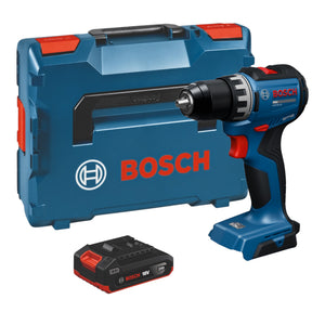 Bosch GSR 18V-52 Professional Akku Bohrschrauber 18 V 70 Nm Brushless + 1x Akku 2,0 Ah + L-Boxx - ohne Ladegerät