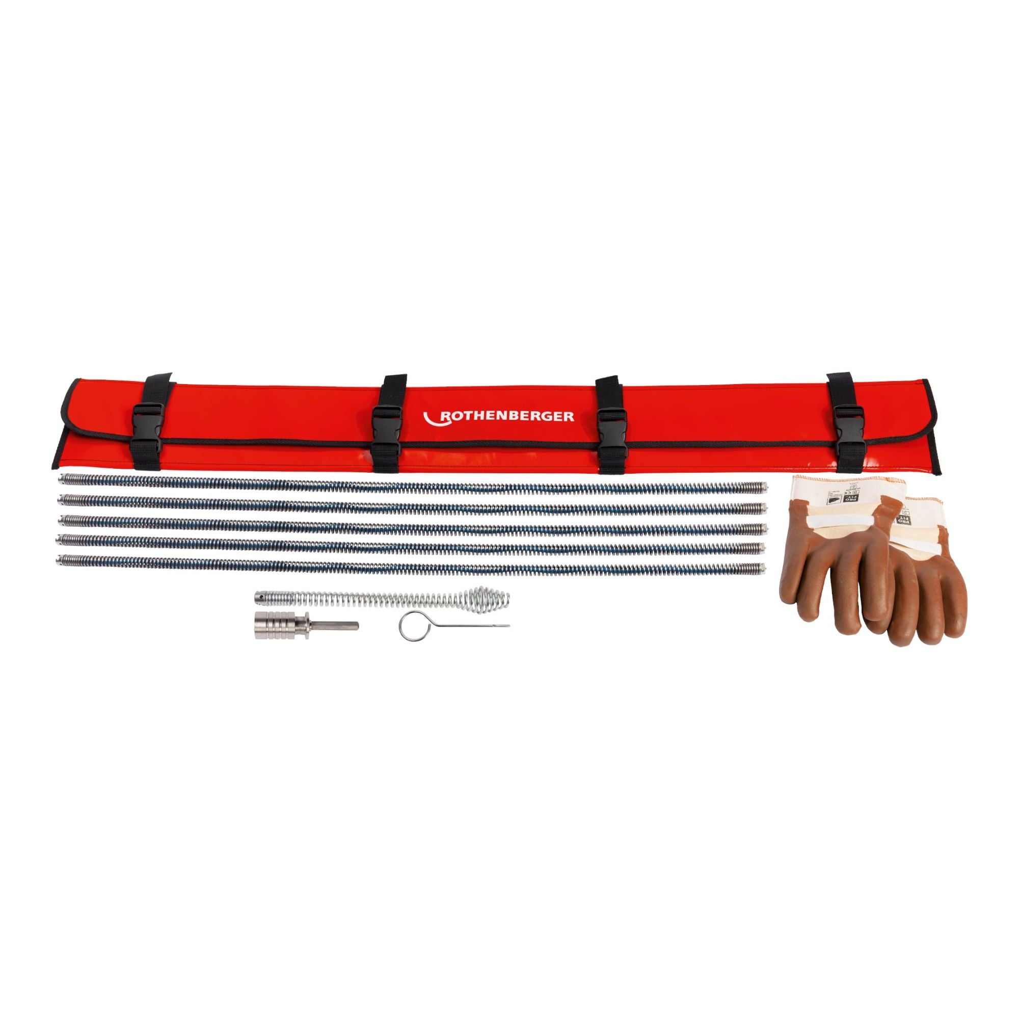Rothenberger Spiralen Starter Set 13 mm mit T Nut Kupplung 1500005712  0 - toolbrothers