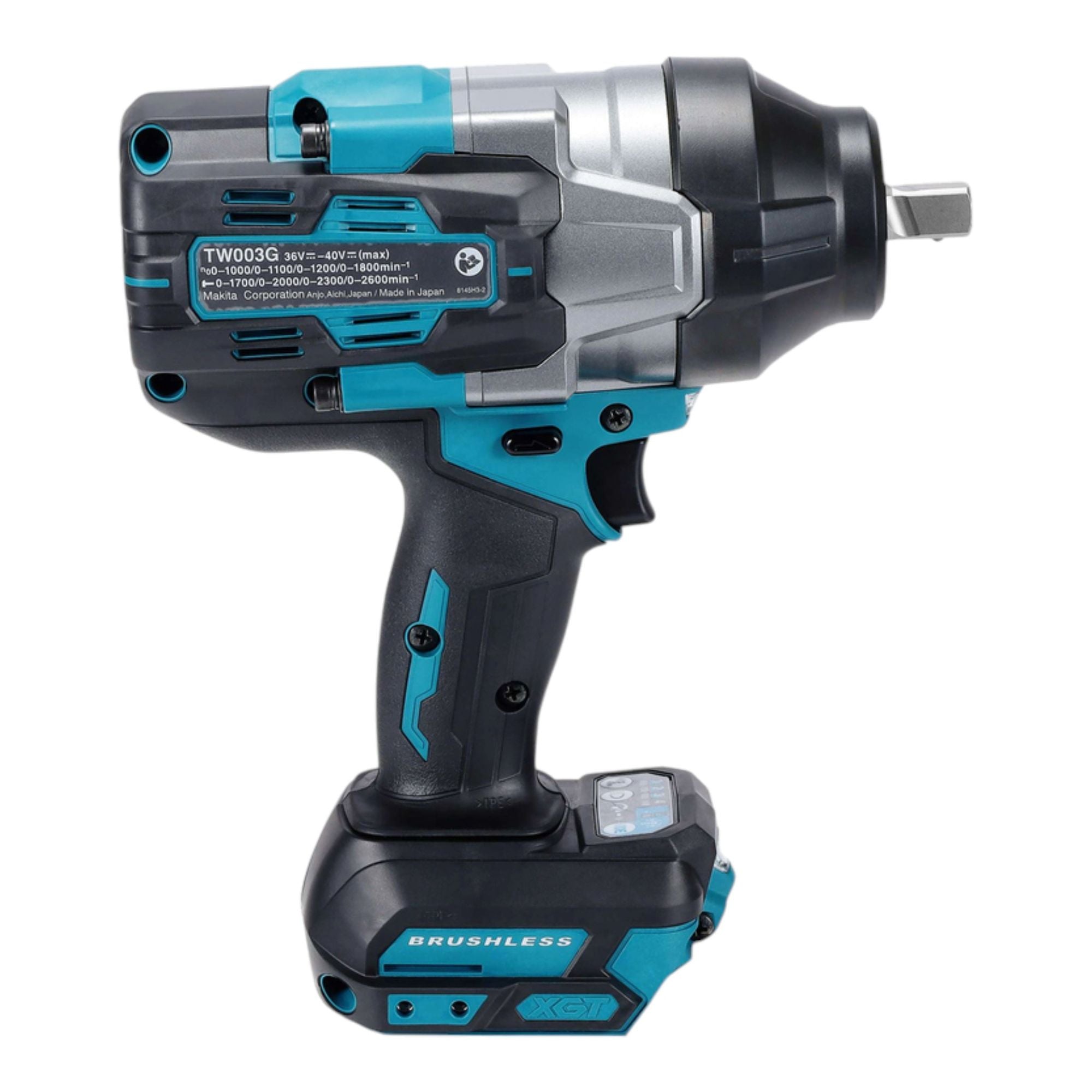 Makita TW 003 GD201 Akku Schlagschrauber 40 V max 1360 Nm 1 2 Brushless 2x Akku 2 5 Ah Ladegeraet 4 - toolbrothers