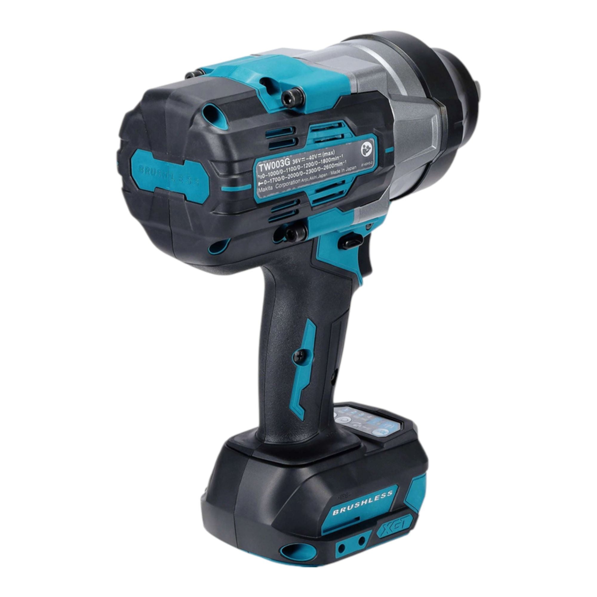 Makita TW 003 GU1 Akku Schlagschrauber 40 V max 1360 Nm 1 2 Brushless 1x Akku 4 0 Ah ohne Ladegeraet 2 - toolbrothers