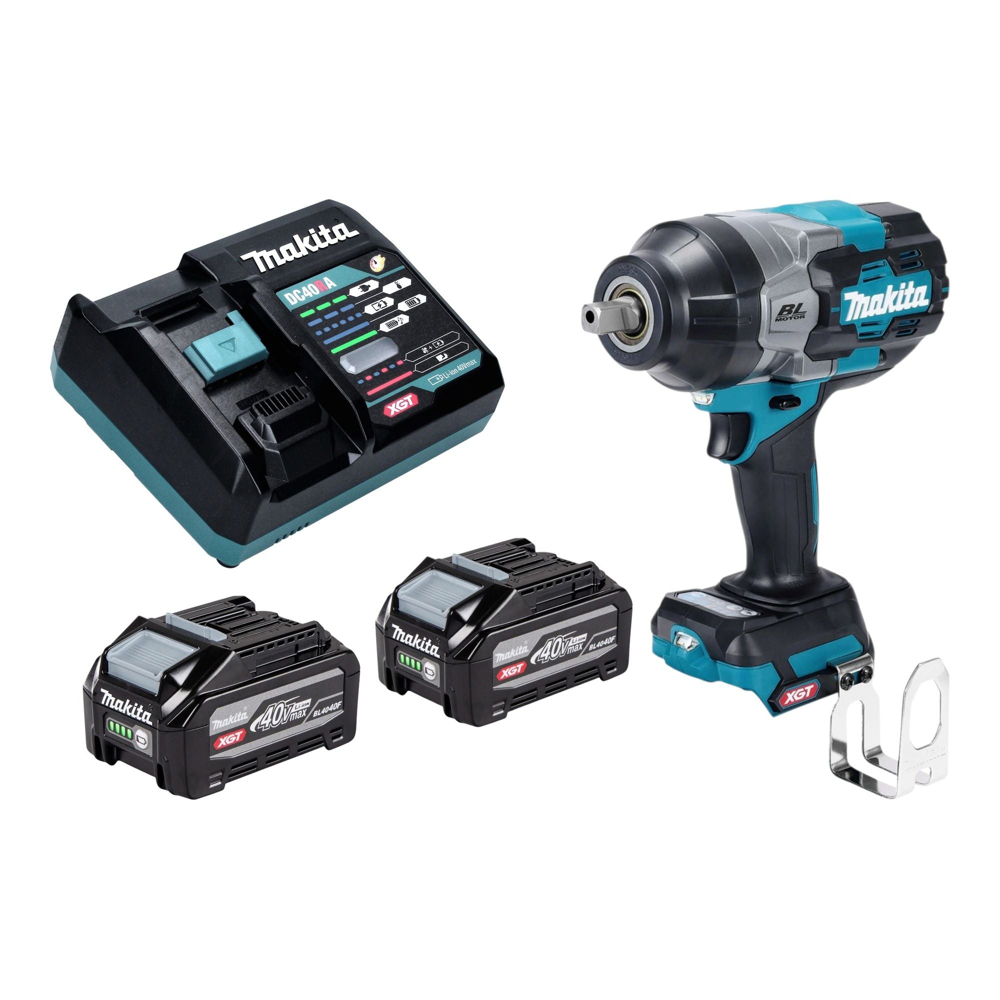 Makita TW 003 GU201 Akku Schlagschrauber 40 V max 1360 Nm 1 2 Brushless 2x Akku 4 0 Ah Ladegeraet 0 - toolbrothers