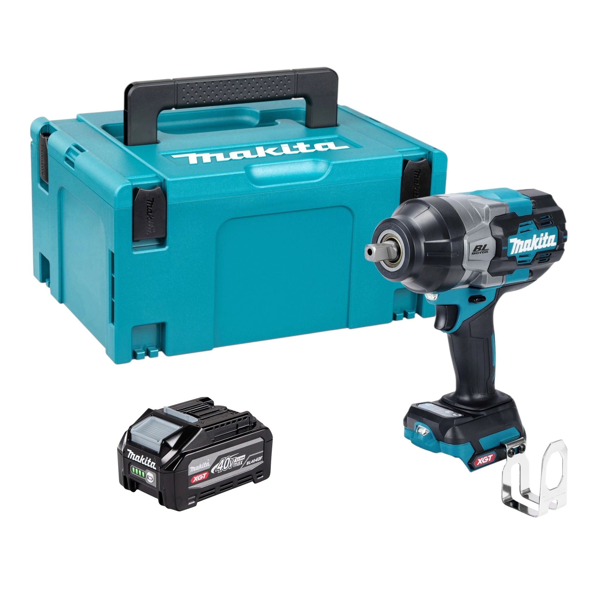 Makita TW 003 GU101 Akku Schlagschrauber 40 V max 1360 Nm 1 2 Brushless 1x Akku 4 0 Ah Makpac ohne Ladegeraet 0 - toolbrothers