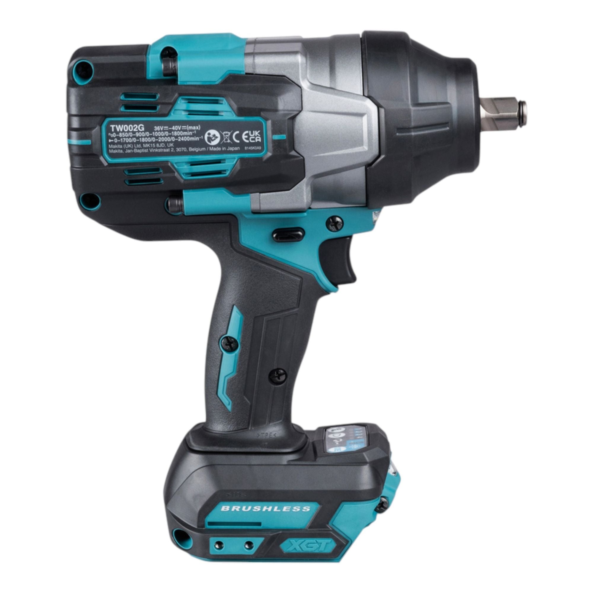 Makita TW 002 GD201 Akku Schlagschrauber 40 V max 2200 Nm 1 2 Brushless 2x Akku 2 5 Ah Ladegeraet 4 - toolbrothers