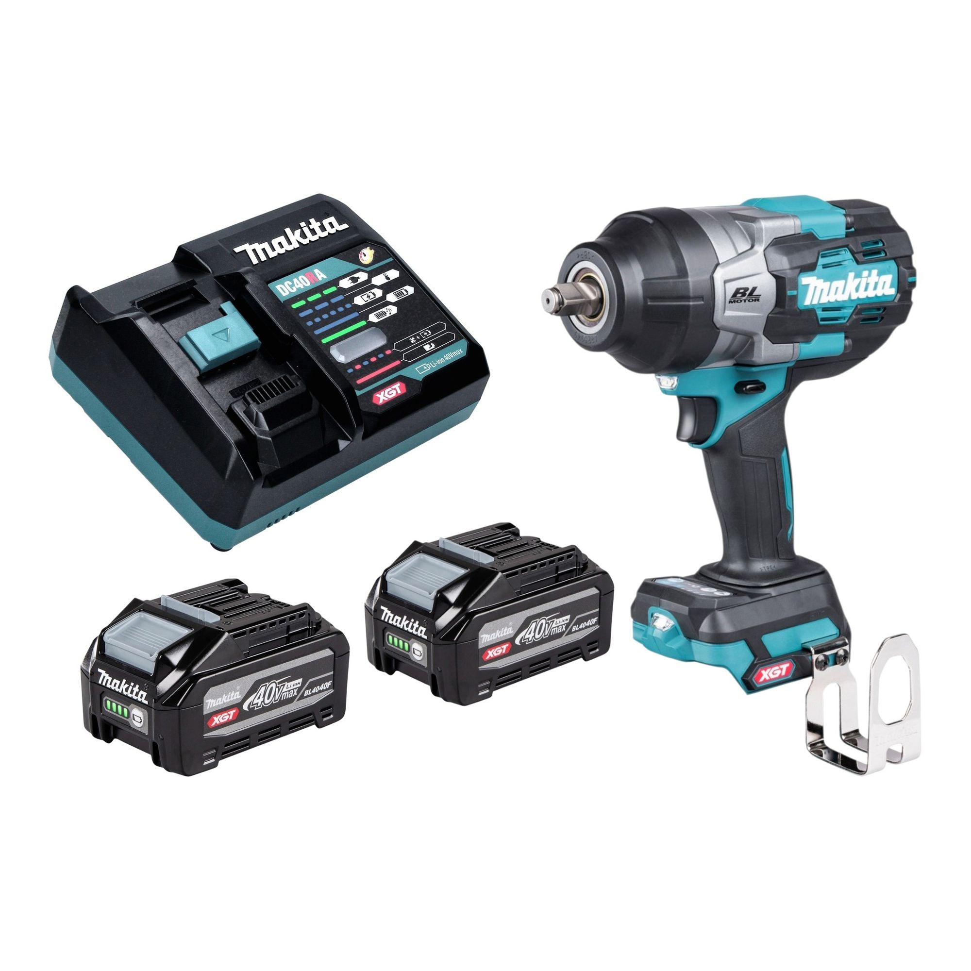 Makita TW 002 GU201 Akku Schlagschrauber 40 V max 2200 Nm 1 2 Brushless 2x Akku 4 0 Ah Ladegeraet 0 - toolbrothers