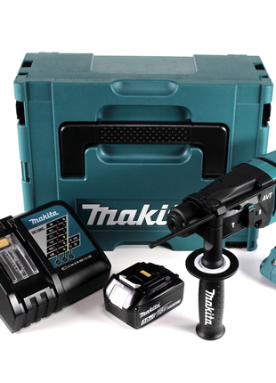 Makita DHR 182 RF1J Akku Bohrhammer 18V 1,7J SDS plus Brushless + 1x Akku 3,0Ah + Ladegerät + Makpac - Toolbrothers