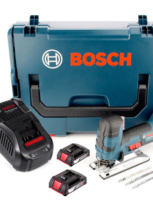 Bosch GST 18 V-LI S Akku Stichsäge 18V + 2x Akku 2,0Ah + Ladegerät + L-Boxx - Toolbrothers