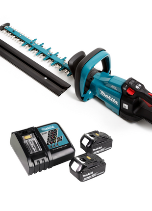 Makita DUH 502 RT Akku Heckenschere 18V 50cm + 2x Akku 5,0 Ah + Ladegerät - Toolbrothers