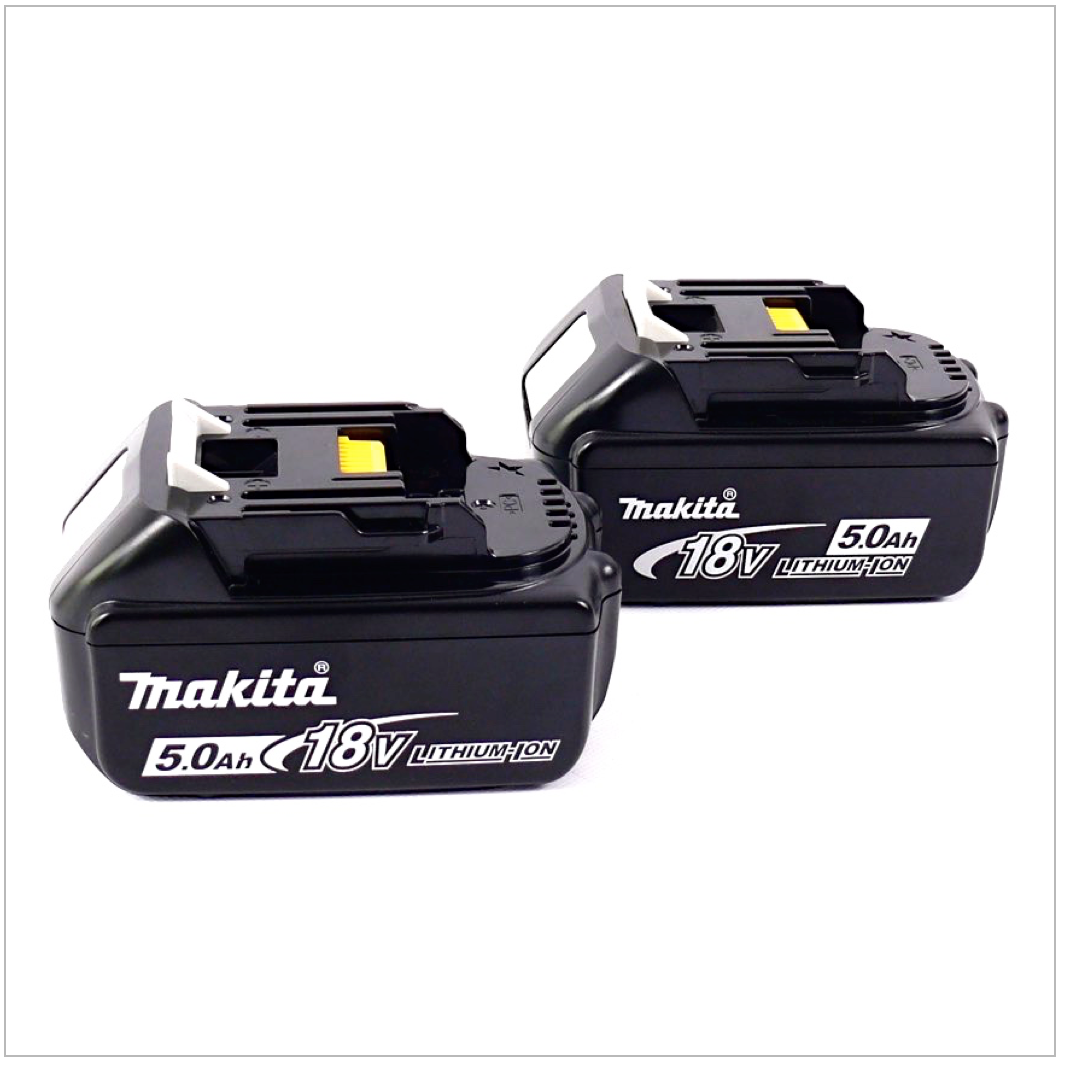 Makita Power Source Kit 18 V mit 2x BL 1890 Akku 9,0 Ah + DC 18 RC Schnell Akkupacks