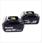 Makita Akku Power Set 18V 2x Akku 5,0Ah BL1850B ( 197280-8 ) Doppelpack - Toolbrothers