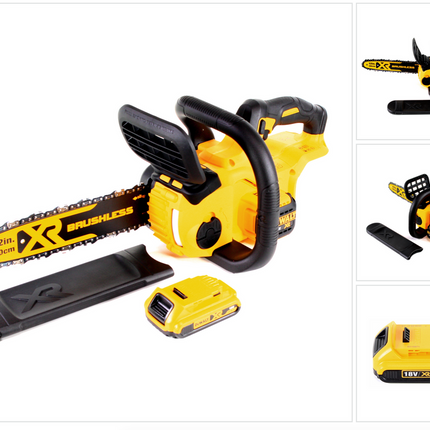 DeWalt DCM 565 N Akku Kettensäge 18V + 1x Akku 2,0 Ah - Toolbrothers