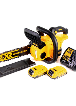 DeWalt DCM 565 D2 Akku Kettensäge 18V + 2x Akku 2,0 Ah + Ladegerät - Toolbrothers