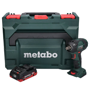 Metabo SSW 18 LTX 300 BL Akku Schlagschrauber 18 V 300 Nm 1/2" Brushless + 1x Akku 4,0 Ah + metaBOX - ohne Ladegerät