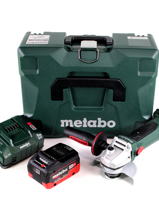 Metabo W 18 LTX 125 Quick Akku Winkelschleifer 18V 125mm ( 602174840 ) + MetaLoc + 1x Akku 5,5 Ah + Ladegerät - Toolbrothers