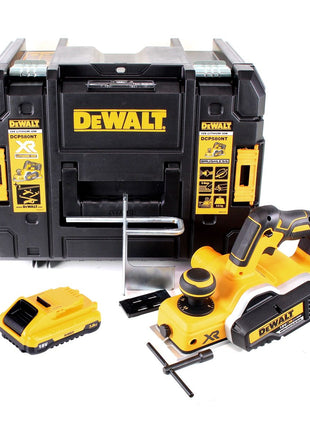 DeWalt DCP 580 NT Akku Hobel 18V 82mm + 1x Akku 3,0Ah + TSTAK - ohne Ladegerät - Toolbrothers