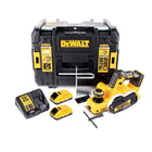 DeWalt DCP 580 L2 Akku Hobel 18V 82mm + 2x Akku 3,0Ah + Ladegerät + TSTAK - Toolbrothers