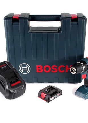 Bosch GSR 18V-21 Akku Bohrschrauber 18V 55Nm + 1x Akku 2,0Ah + Ladegerät + Koffer - Toolbrothers