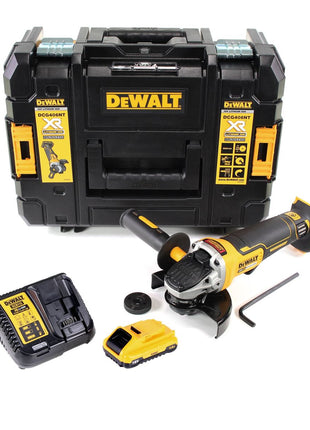 DeWalt DCG 406 L1 Akku Winkelschleifer 18V 125mm Brushless + 1x Akku 3,0Ah + Ladegerät + TSTAK - Toolbrothers