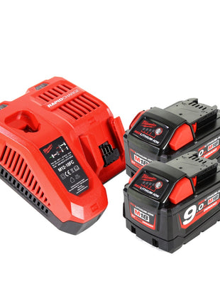 Milwaukee M18 FJS-902C Stichsäge 18V Brushless + 2x Akku 9,0Ah + Ladegerät - Toolbrothers