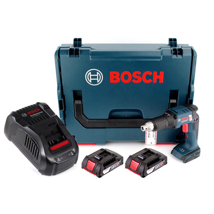 Bosch GSR 18 V-EC TE Akku Trockenbauschrauber 18V 25Nm Brushless + 2x Akku 2,0Ah + Ladegerät + L-Boxx - Toolbrothers