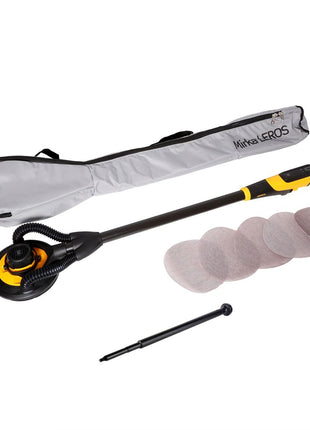 Mirka LEROS 950 CV Wand- und Deckenschleifer 350 W 225 mm ( MIW9502022BA ) + Netzschleifmittel + Tragetasche + Verlängerung 67 cm ( MIW9588011 ) - Toolbrothers