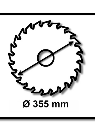 Bosch Kreissägeblatt Expert for Steel EX SL B 355x25,4-80 ( 2608643062 ) - Toolbrothers