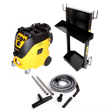 Mirka Industrie Staubsauger 1242 M AFC  Nass- und Trockensauger Auto Clean Staubklasse M 42l 1200W + 6 tlg. Reinigungs Set + Work Station - Toolbrothers