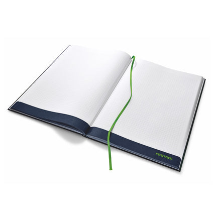 Festool Hardcover Notizbuch ( 498866 ) 200 Seiten inkl. Lesezeichen, Notizblock, Heft