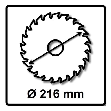 Bosch Kreissägeblatt Standard for Wood 216 x 1,7 x 30 mm 48 Zähne (2x 2608837723 ) - Toolbrothers